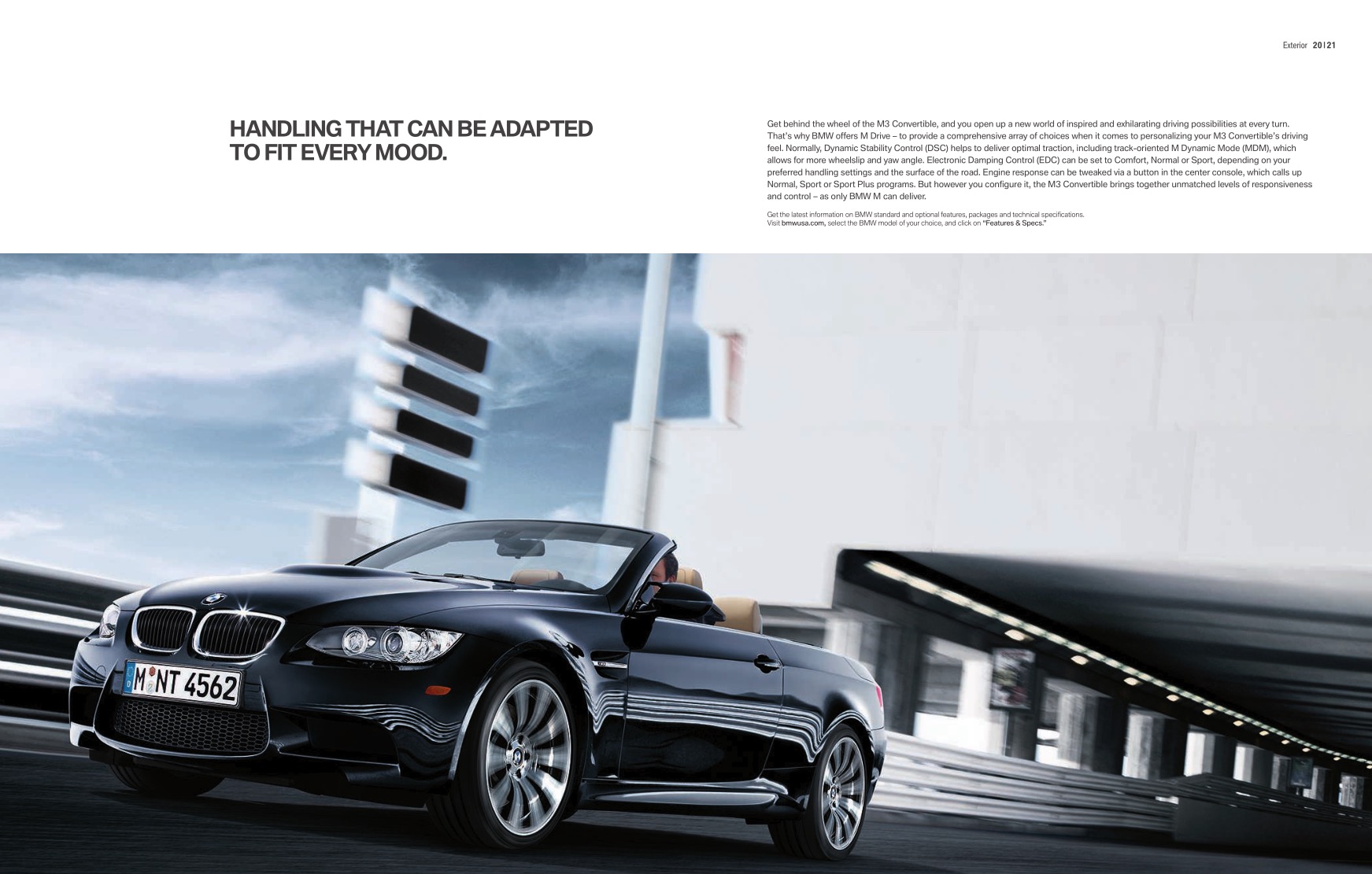 2011 BMW M3 Brochure Page 2